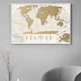 Stírací mapa světa Travel Map Geography World - 2. jakost