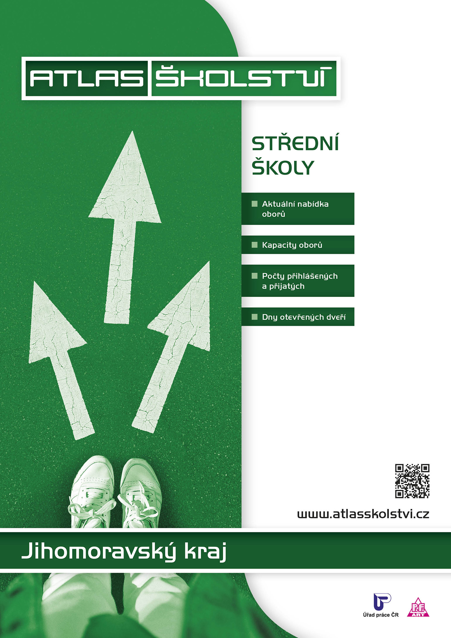 Atlas školství Jihomoravský kraj 2027-28, střední školy