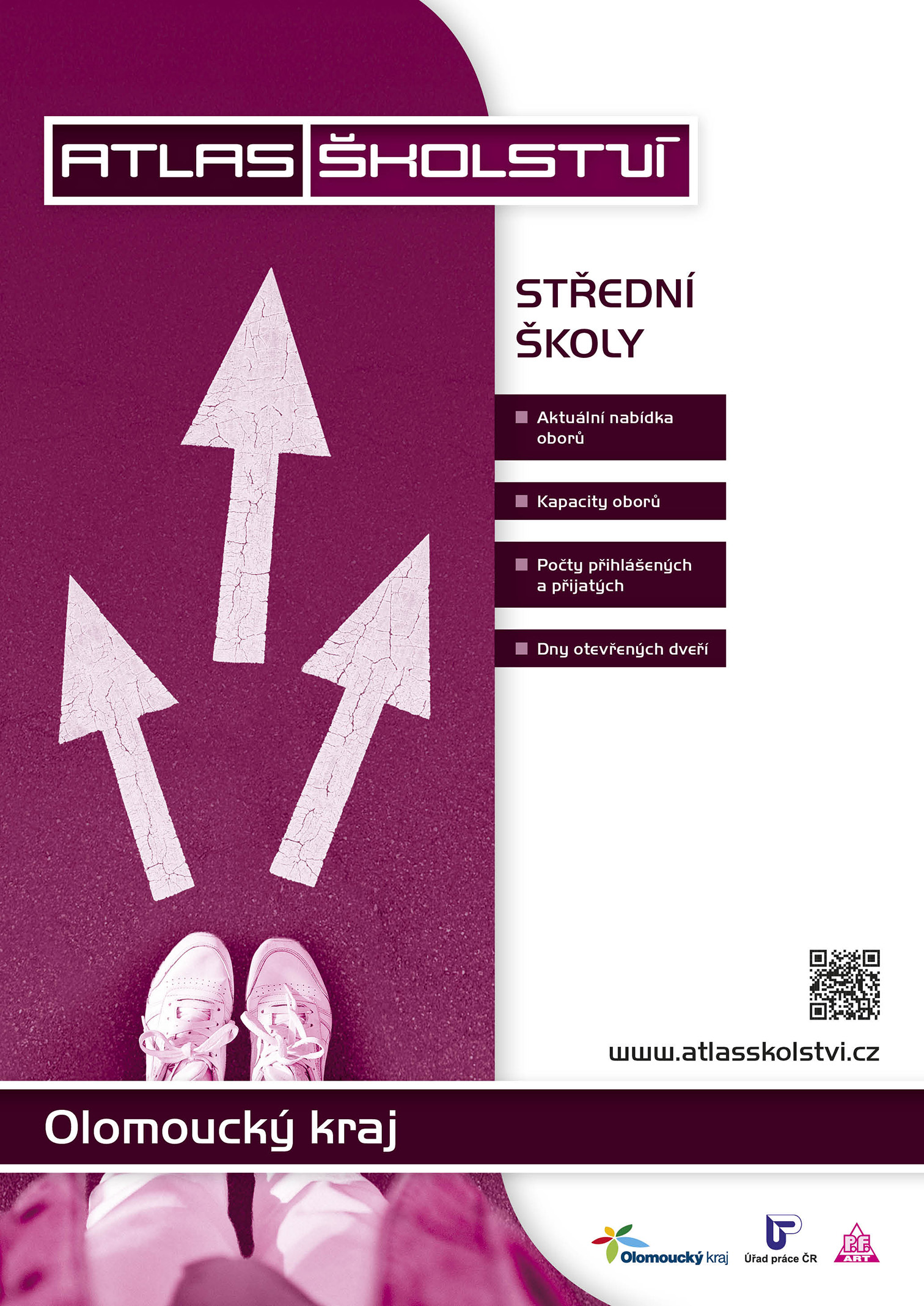 Atlas školství Olomoucký kraj 2027-28, střední školy