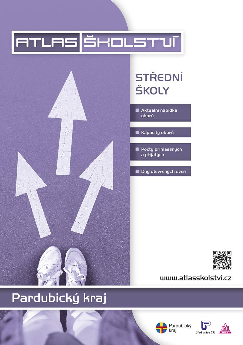 Atlas školství Pardubický kraj 2027-28, střední školy