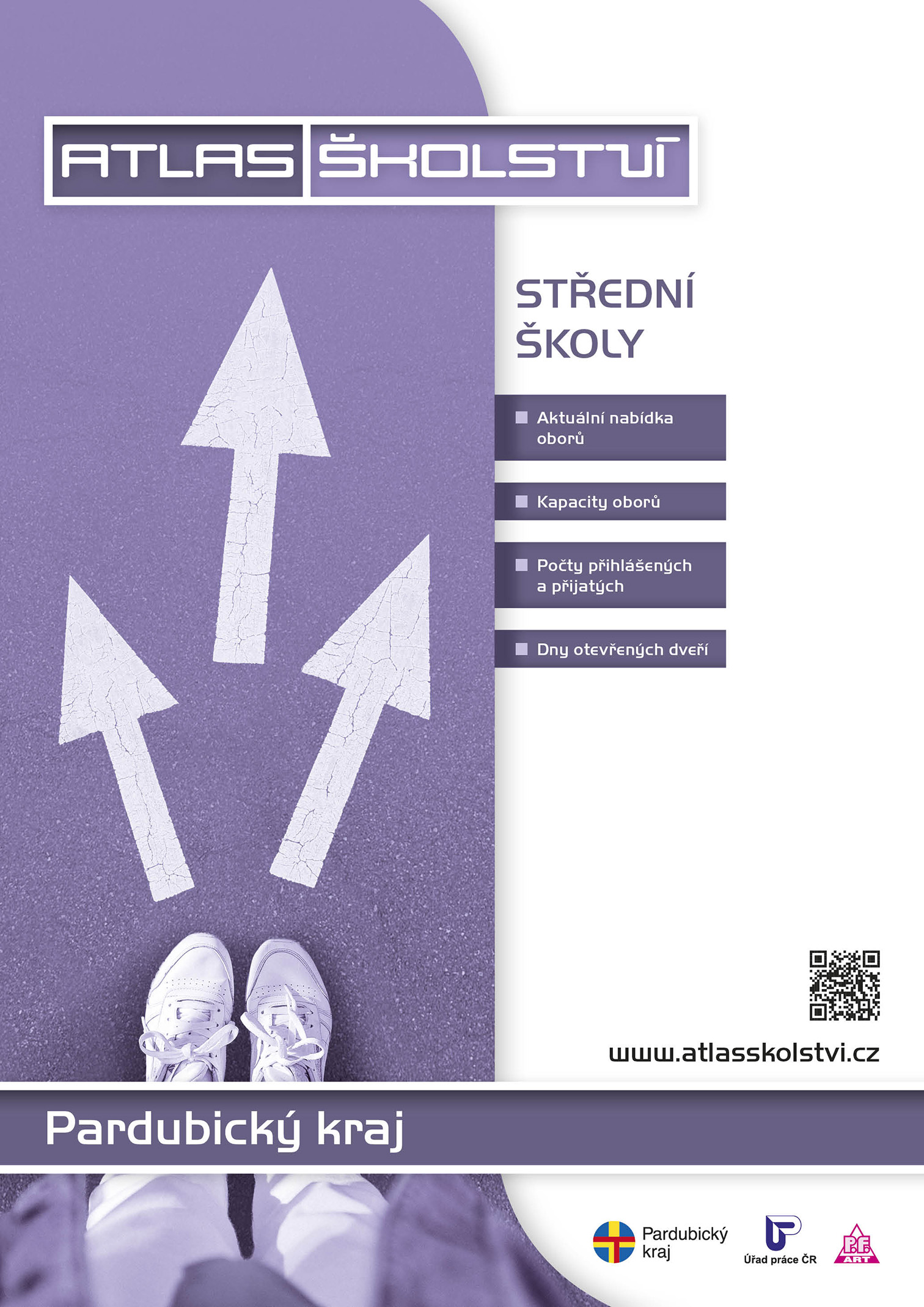 Atlas školství Pardubický kraj 2027-28, střední školy
