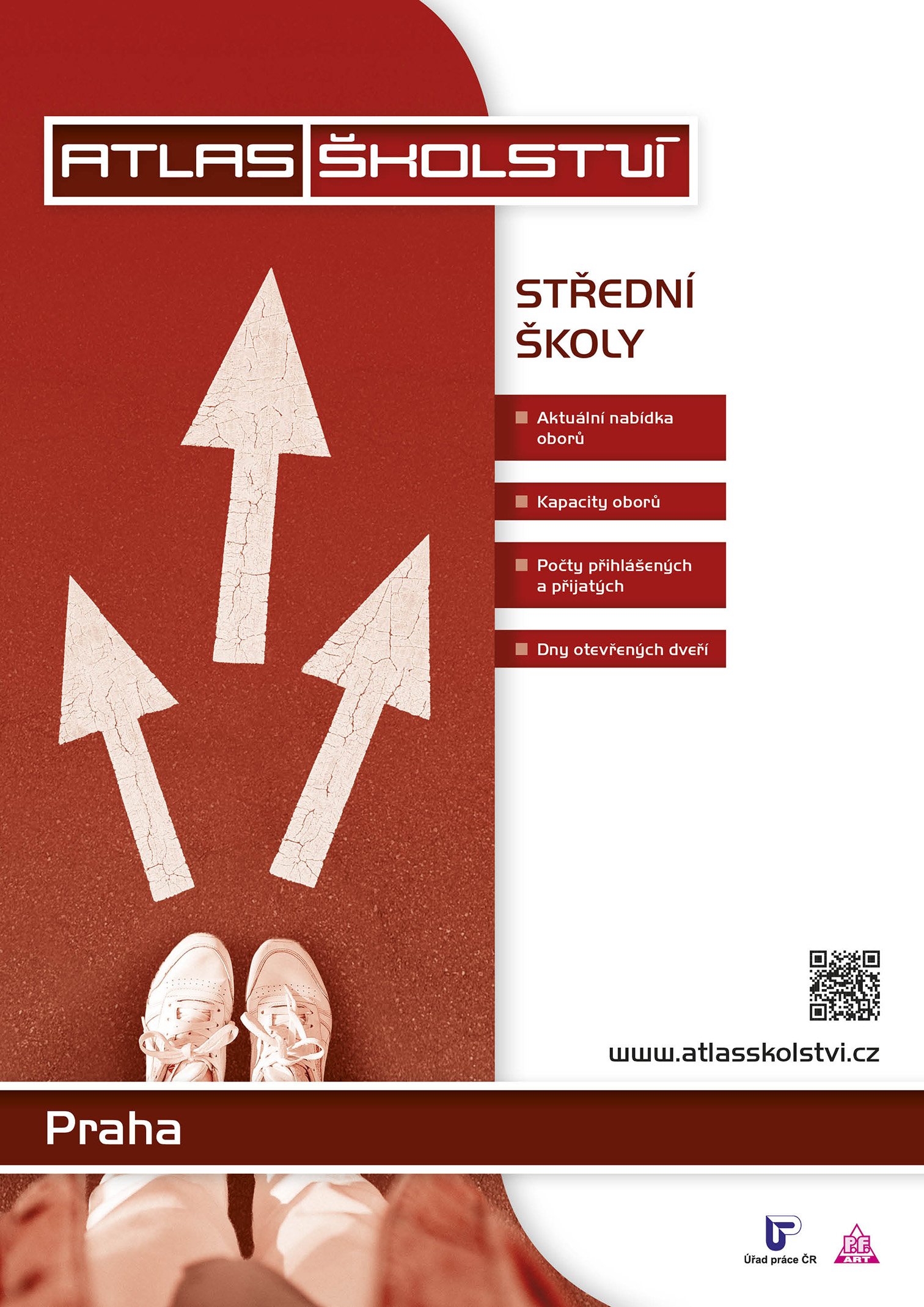 Atlas školství Praha 2027-28, střední školy