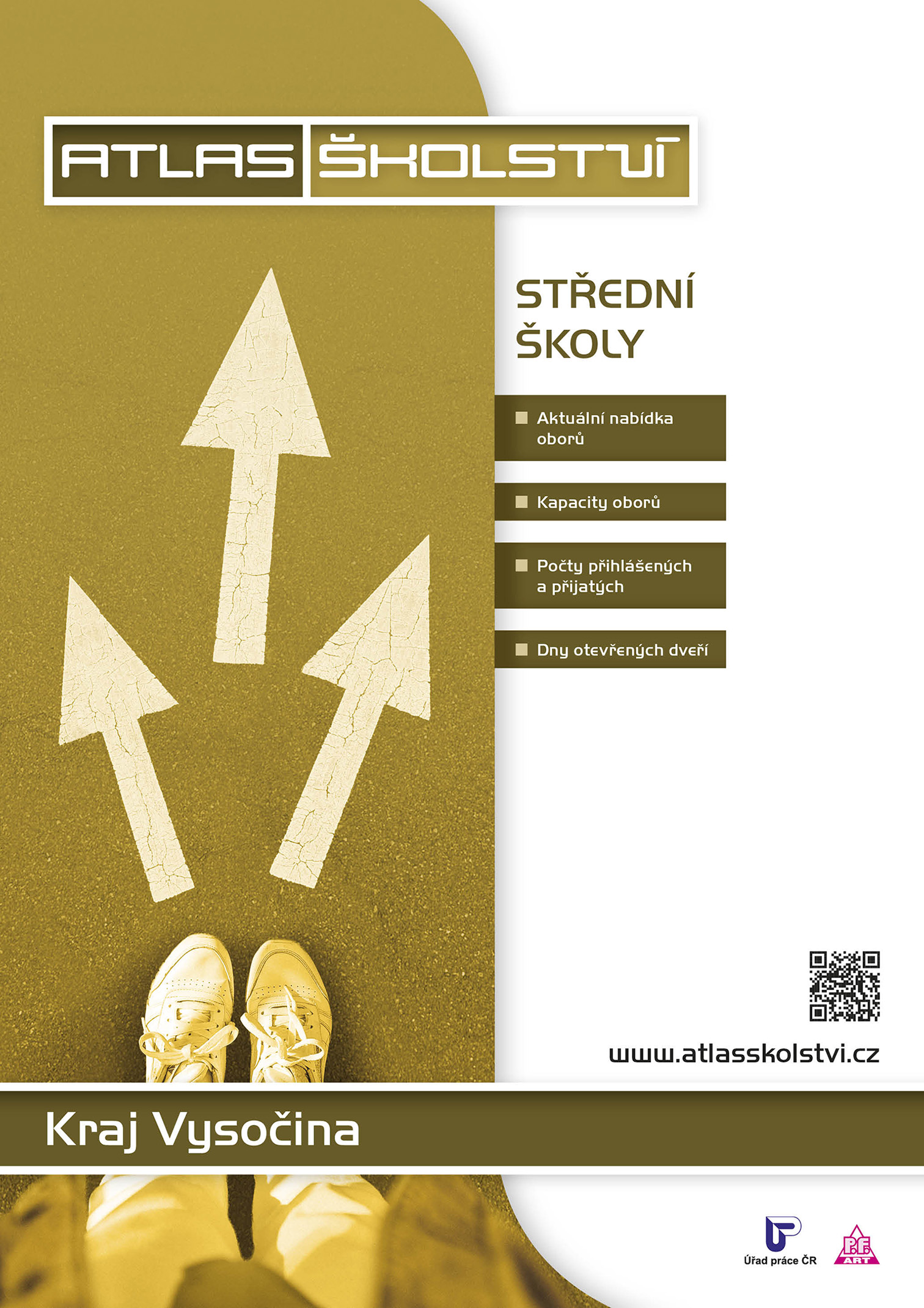 Atlas školství Vysočina 2027-28, střední školy
