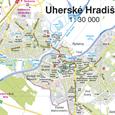Nástěnná mapa Zlínský kraj PF100