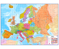Politická nástěnná mapa Evropy CE4300