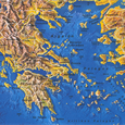 Panoramatická nástěnná mapa Evropy – 2. jakost