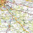 Silniční nástěnná mapa ČR PF300 - 2. jakost