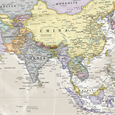 Mapa Světa Classic - tapeta na zeď