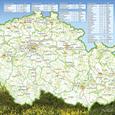 Stírací mapa golfových hřišť ČR
