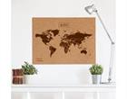 Korkové a samolepící mapy světa