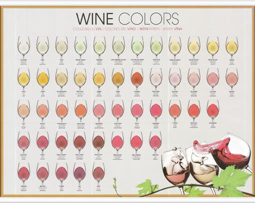 Poster Barvy vína