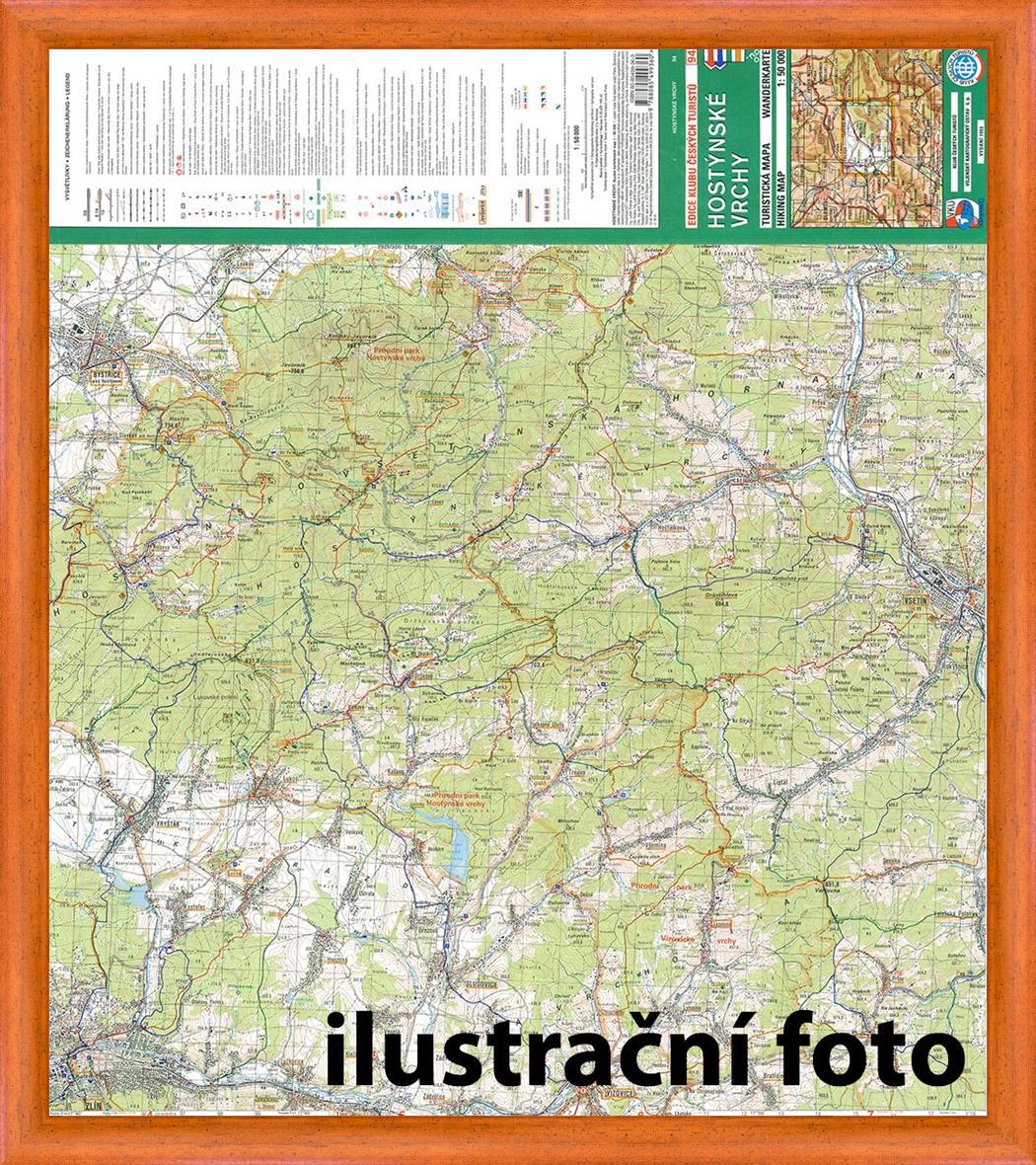 Nástěnná mapa Opavsko - turistická (59)