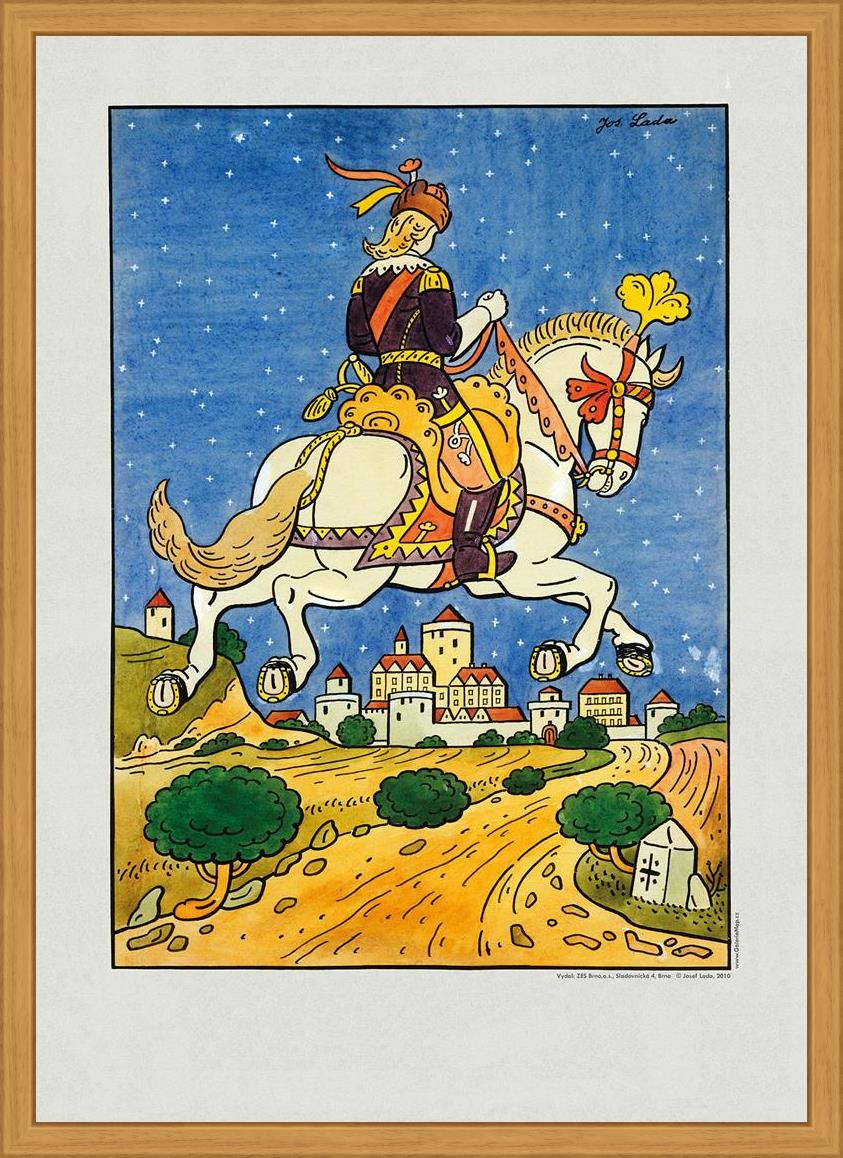 Bajaja – Josef Lada, v rámu